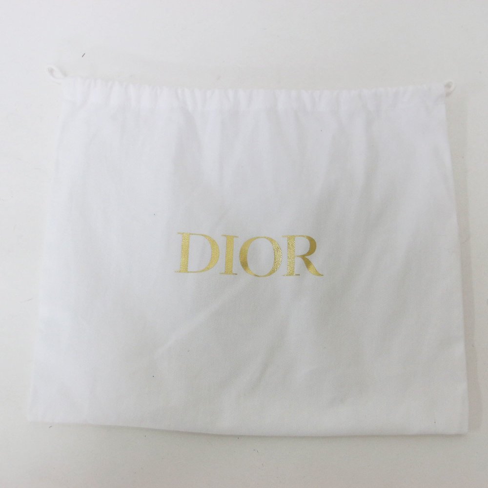 Christian Dior Pouch Black White Plan de Paris with Strap Jacquard - Picture 10 of 11